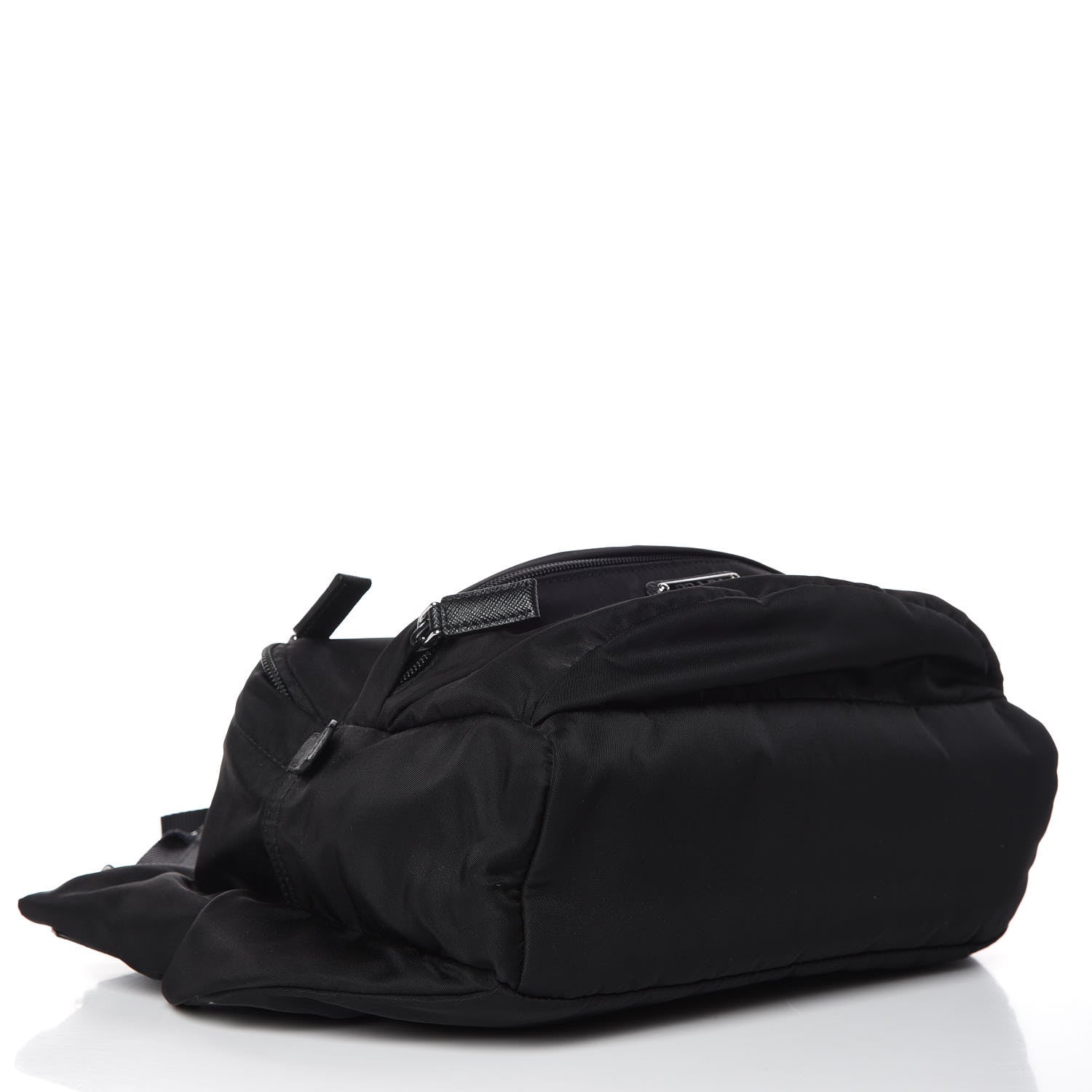 Prada Tessuto Nylon Saffiano Belt Bag Black 4 of 8
