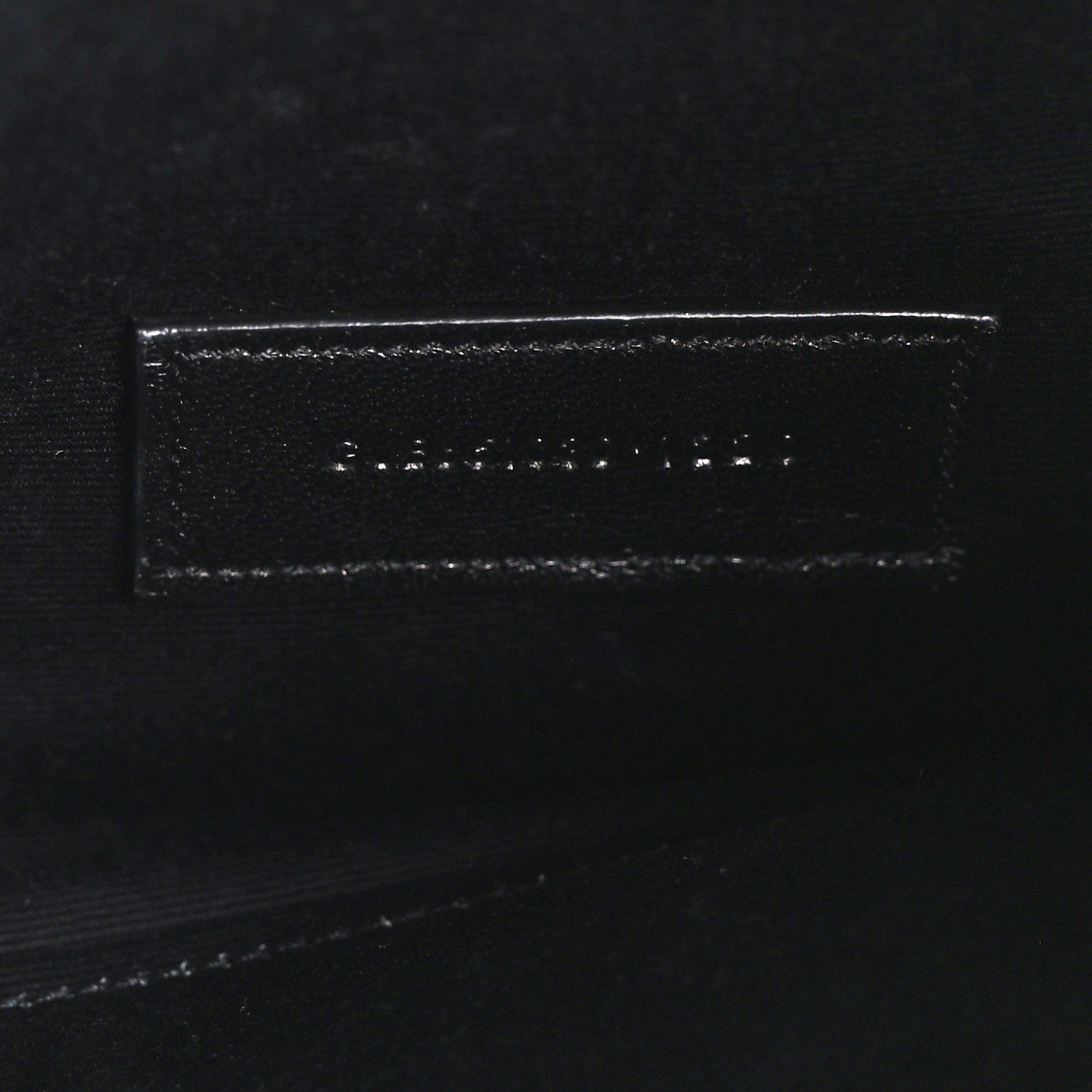 Saint Laurent Grain De Poudre Textured Mixed Matelasse Triquilt Monogram Clutch Black 7 of 10