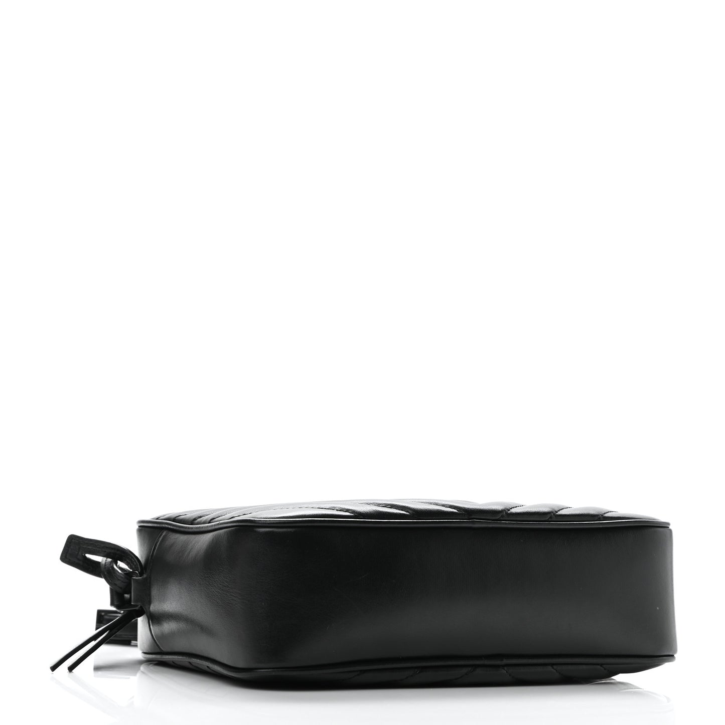 Calfskin Matelasse Monogram Lou Camera Bag Black