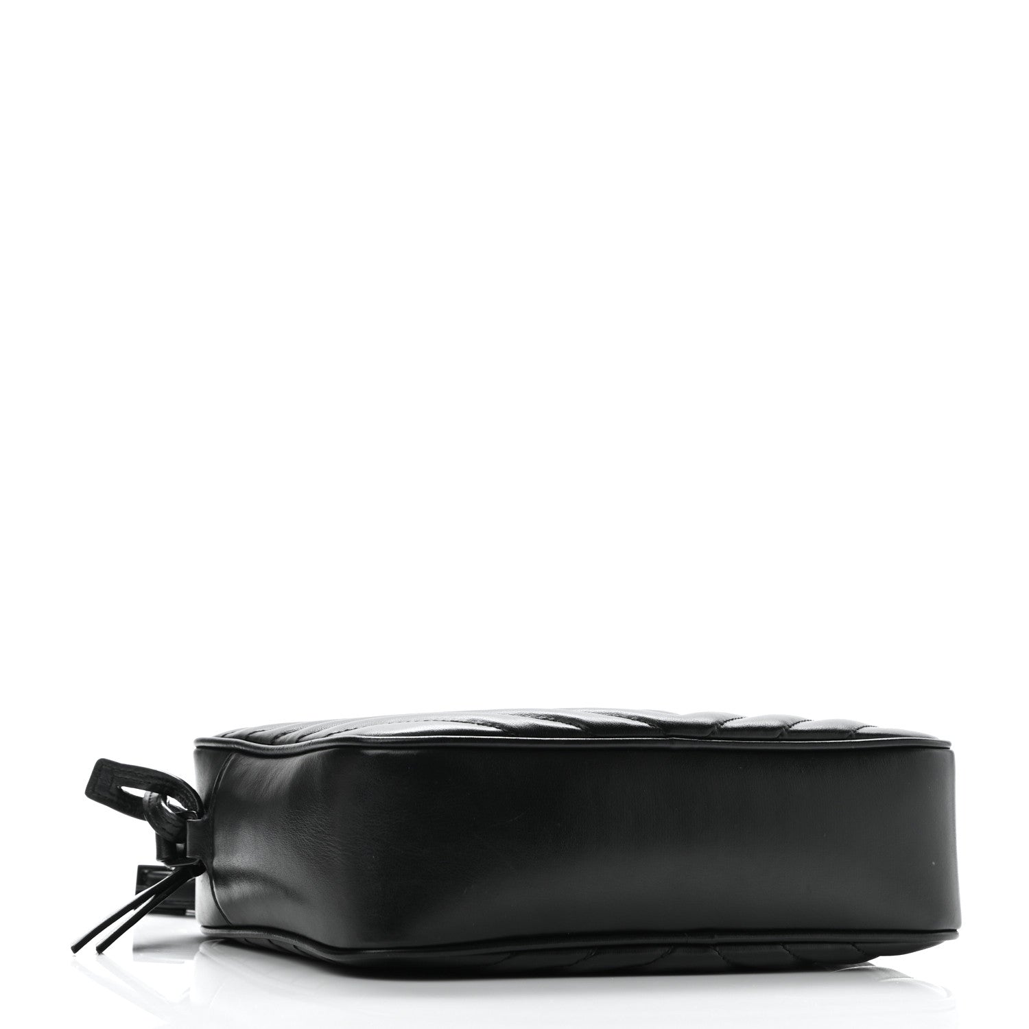 Saint Laurent Calfskin Matelasse Monogram Lou Camera Bag Black 4 of 10