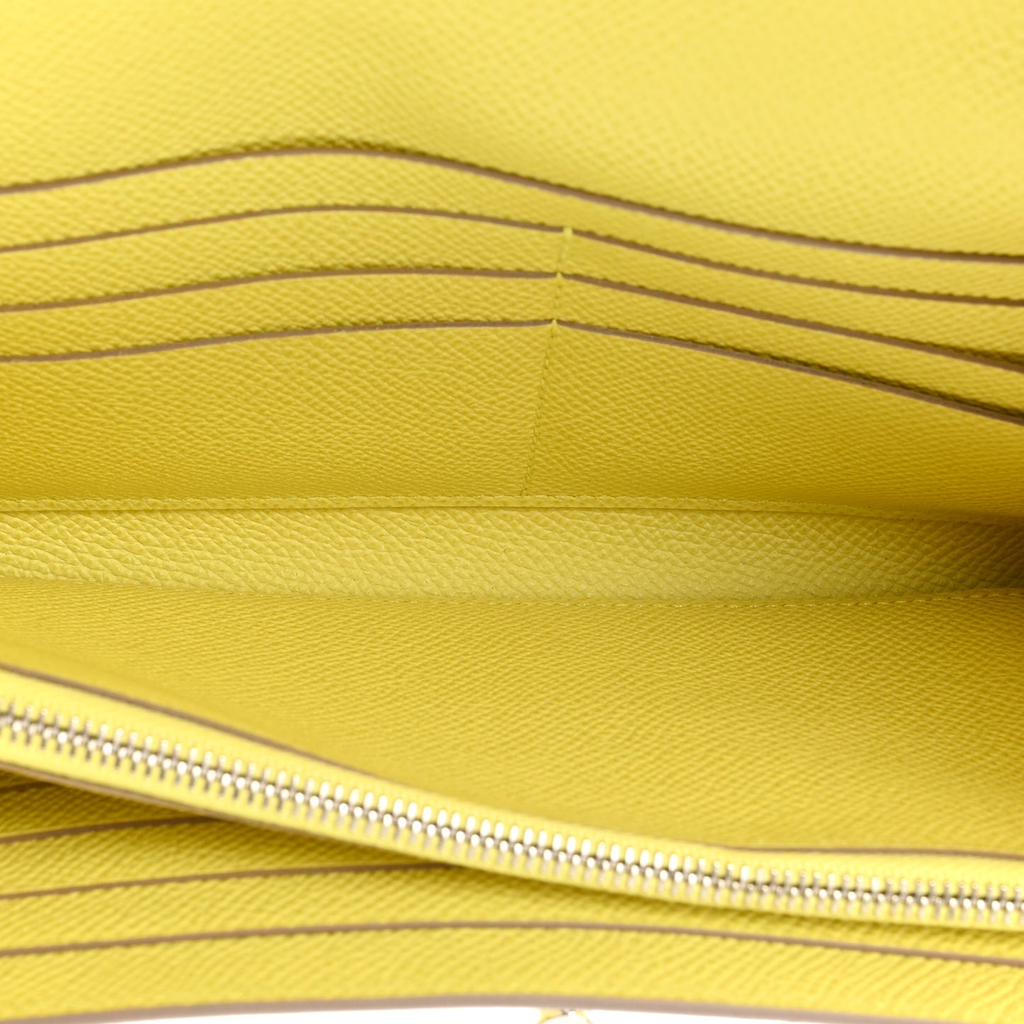 Epsom Kelly Longue Wallet Lime