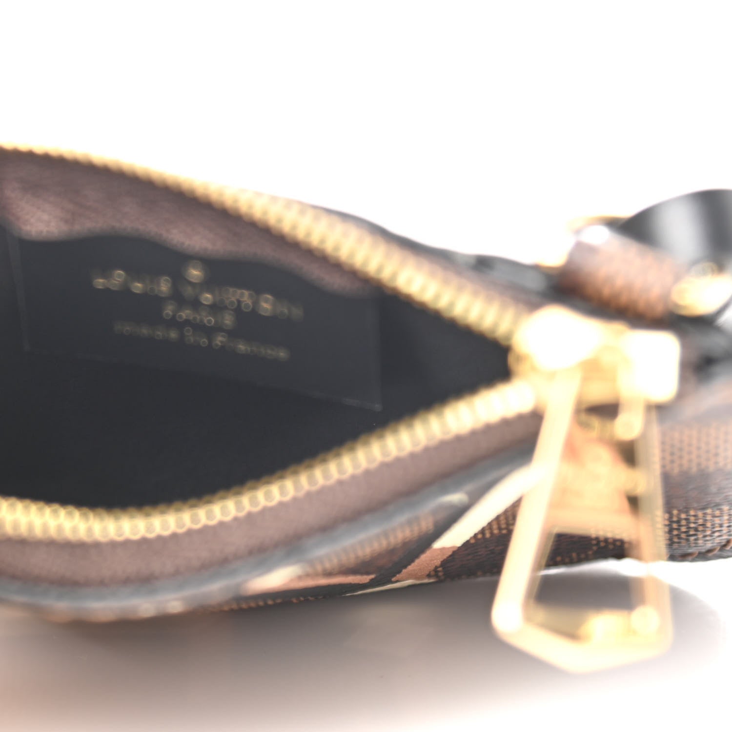 Louis Vuitton Damier Ebene Belmont Pochette Venus Pink 5 of 7