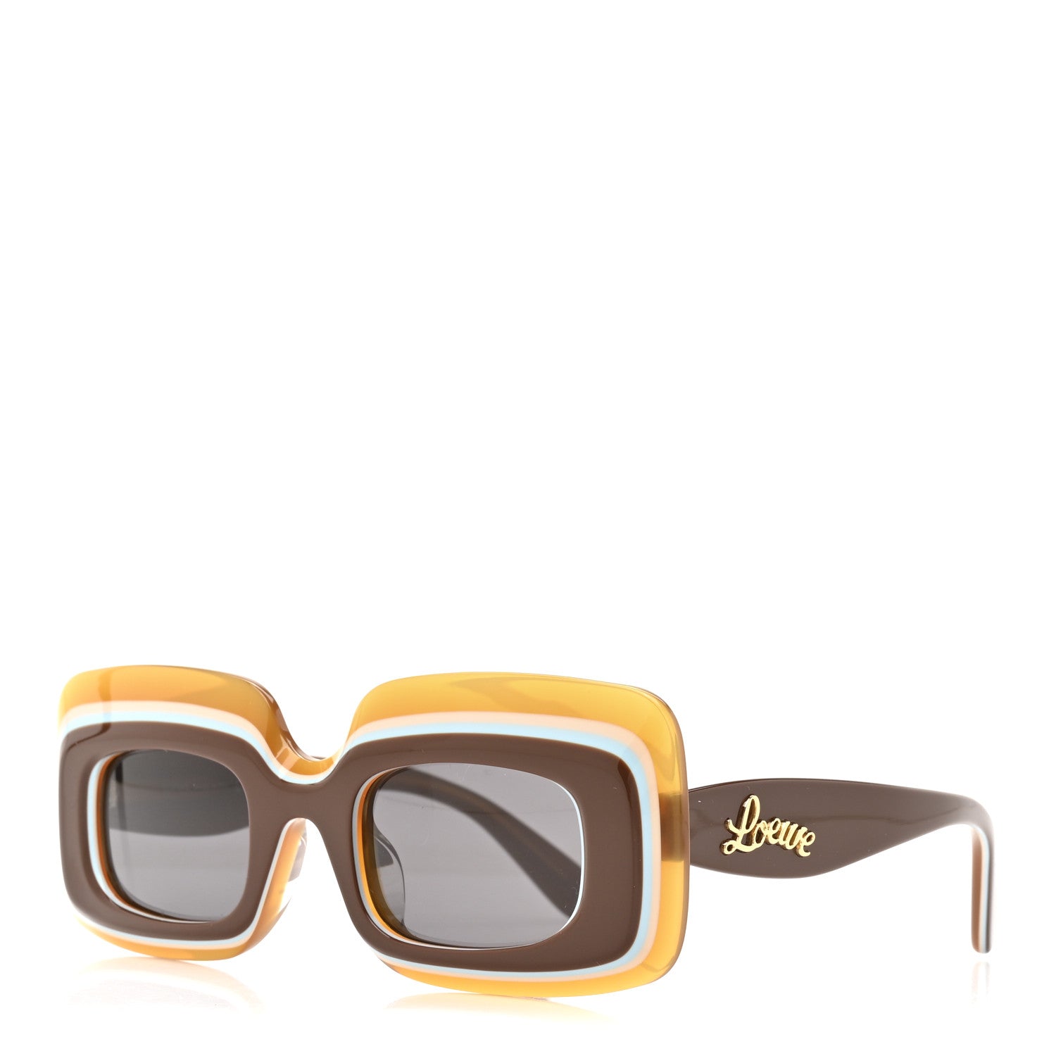 Loewe Acetate Paula's Ibiza Sunglasses LW40139U Brown Dark grey 1 of 7