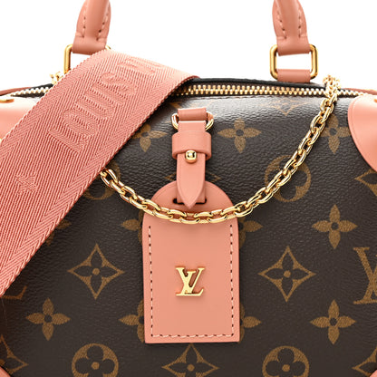 Louis Vuitton Monogram Petite Malle Souple Peach 8 of 11