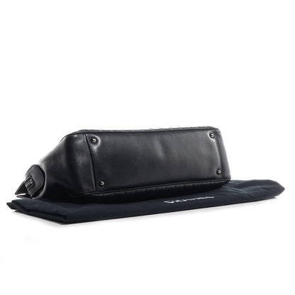Chanel Lambskin Lax East West Shoulder Bag Black 4 of 7