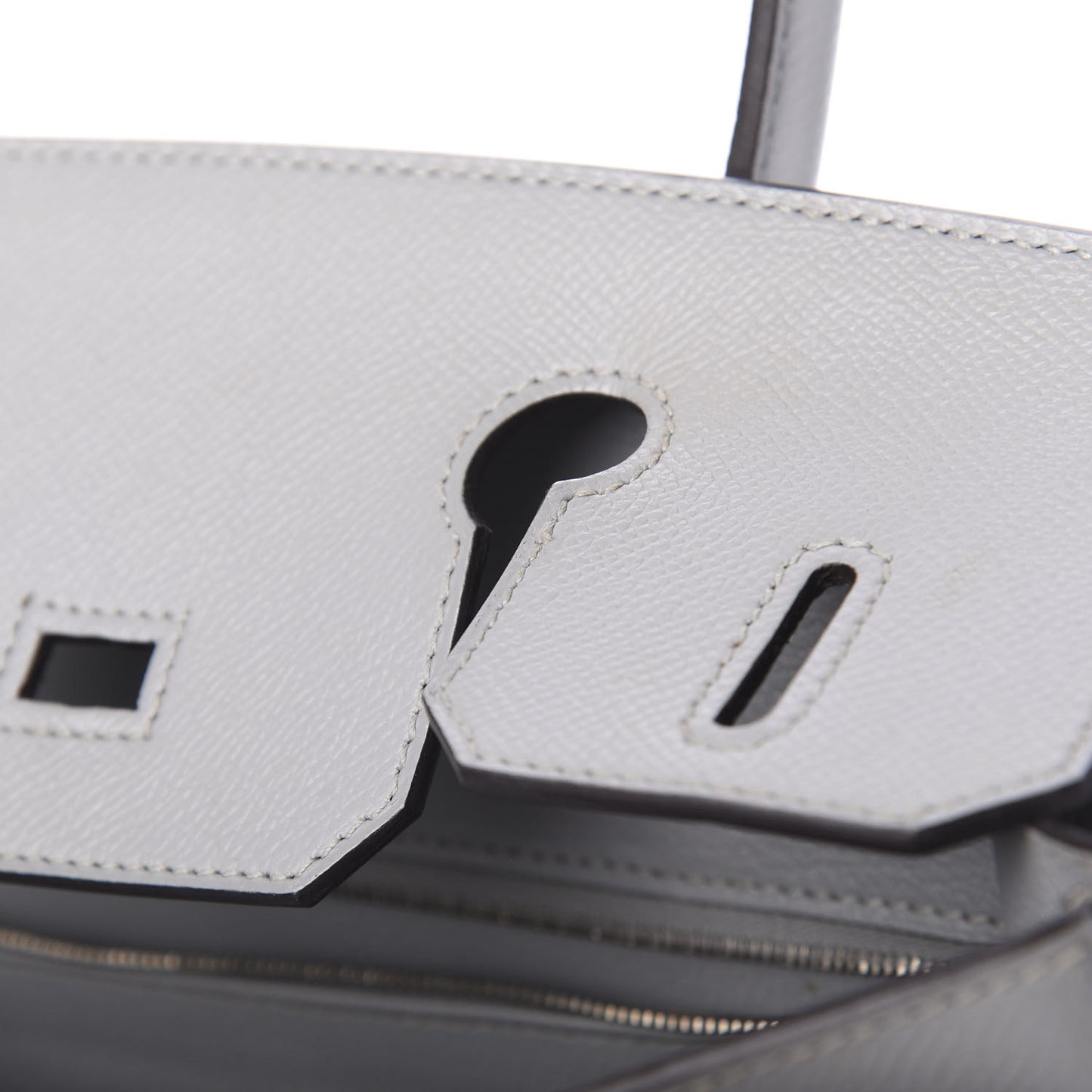 Epsom Birkin 30 Bleu Glacier