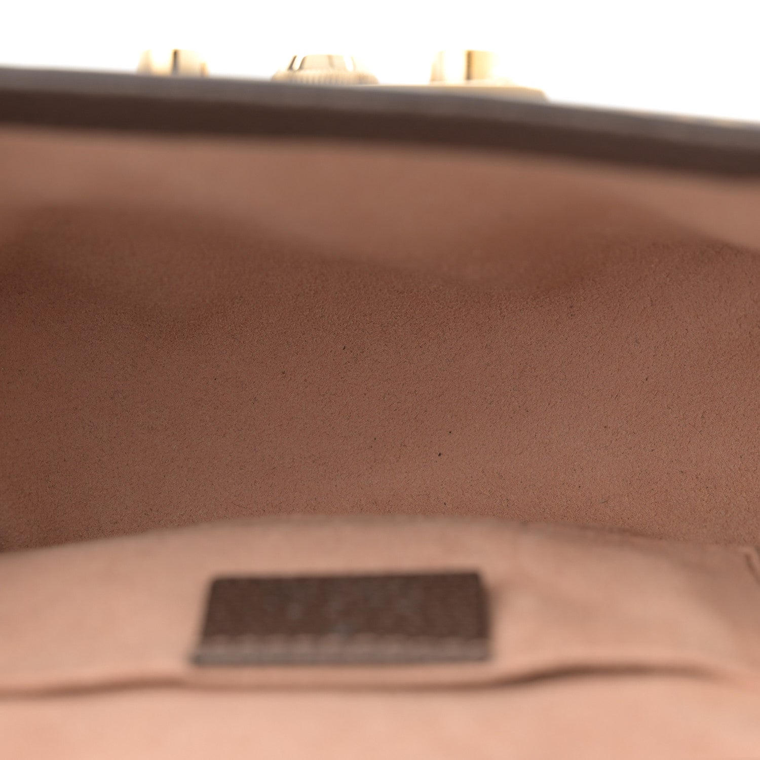 Gucci GG Supreme Monogram Bengal Small Padlock Shoulder Bag Beige Pink 5 of 12