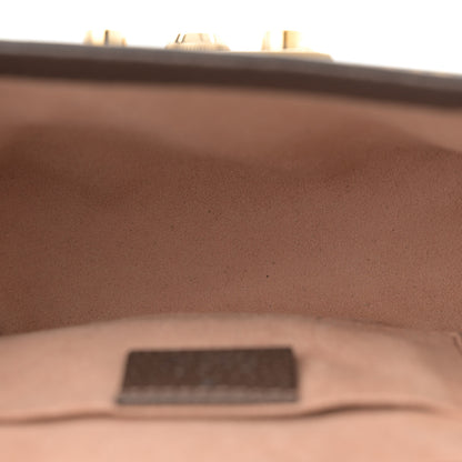 Gucci GG Supreme Monogram Bengal Small Padlock Shoulder Bag Beige Pink 5 of 12