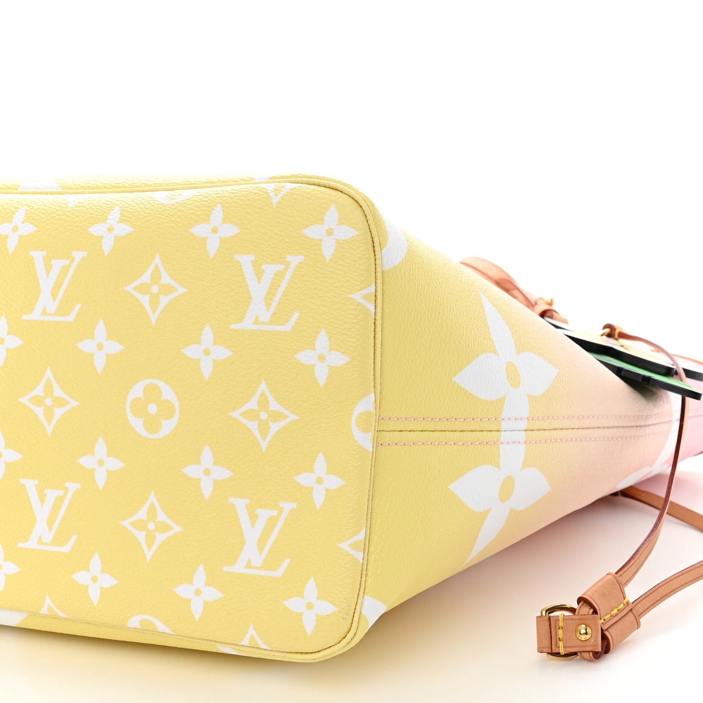 Monogram Giant By The Pool Neverfull MM Light Pink