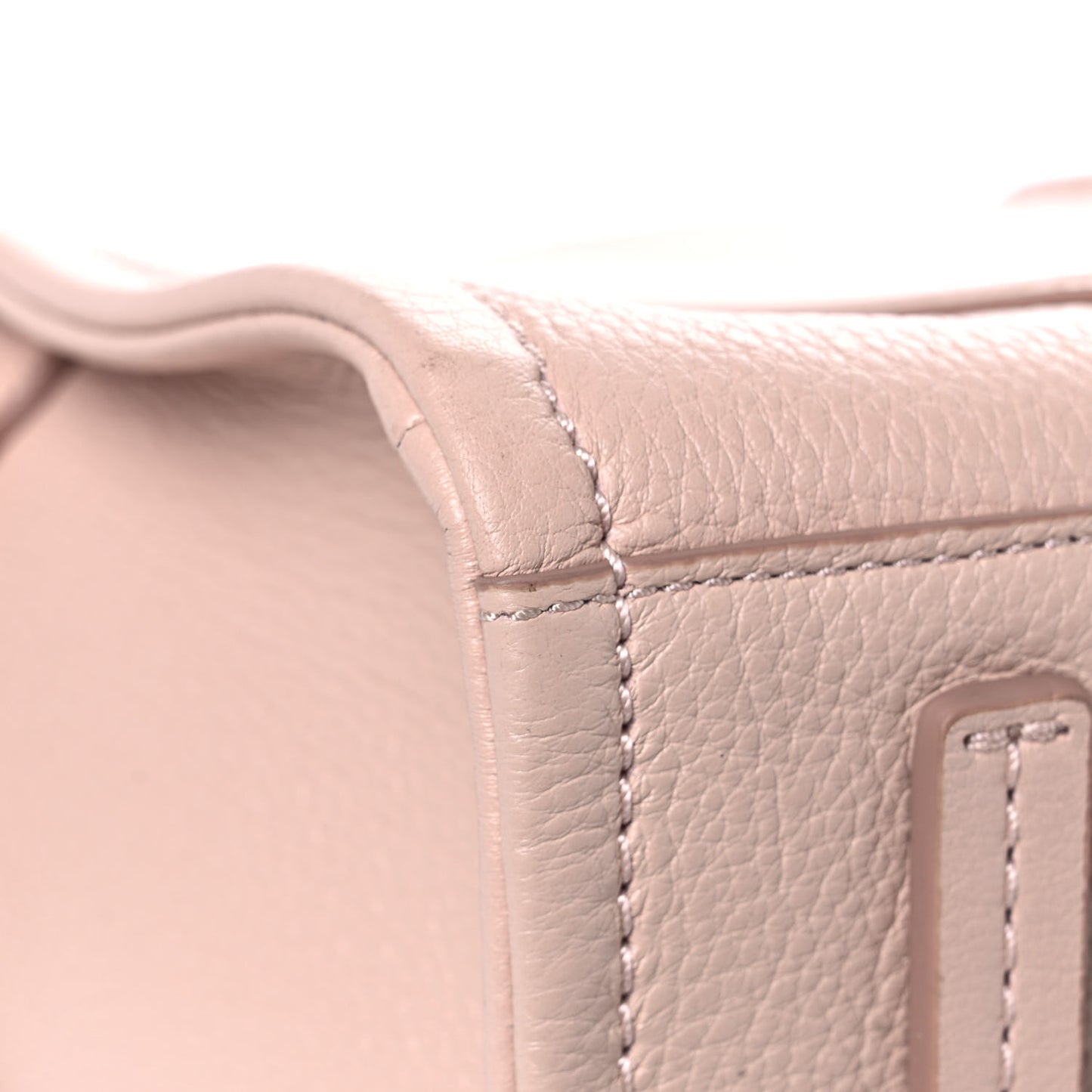 Grained Calfskin The Tote Bag Rose Dust