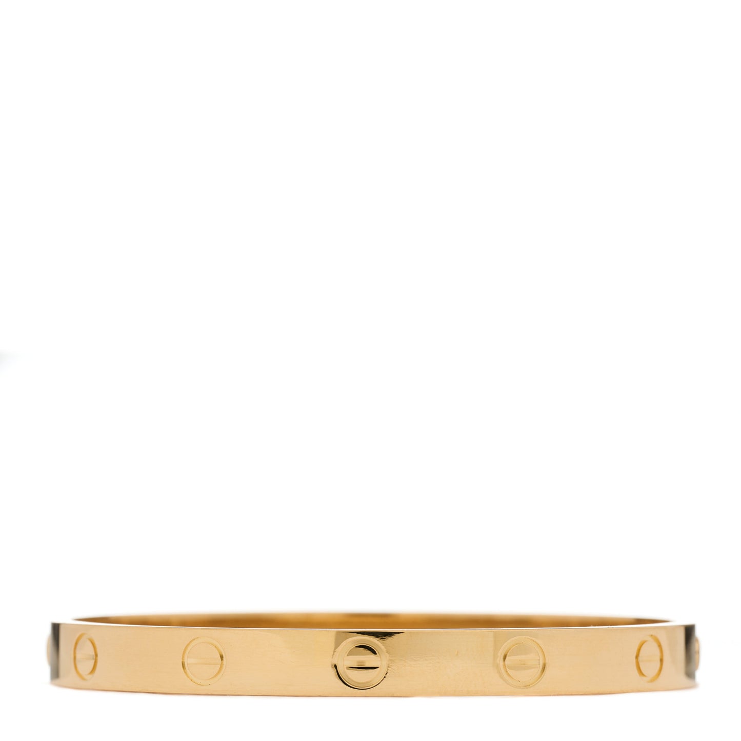 18K Yellow Gold LOVE Bracelet 17