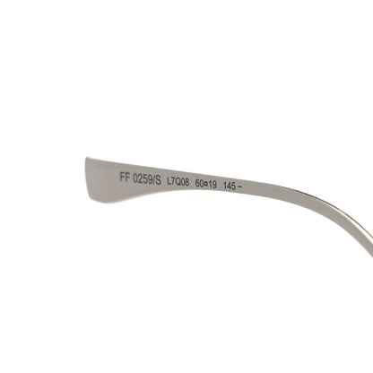 Fendi Metal Dots Square Sunglasses FF 0259/S Red 5 of 7