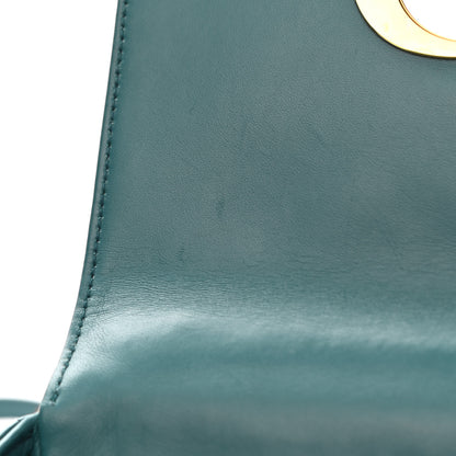 Christian Dior Lambskin Cannage Small Caro Bag Deep Ocean 13 of 14