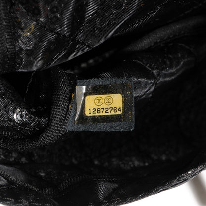 Chanel Hidden Sequin Maxi Flap Black 7 of 8