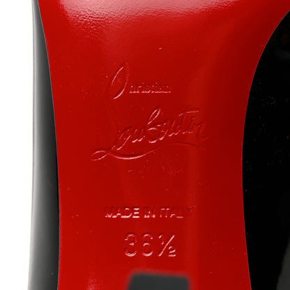 Christian Louboutin Patent Merci Allen 85 Pumps 36.5 Black 7 of 9