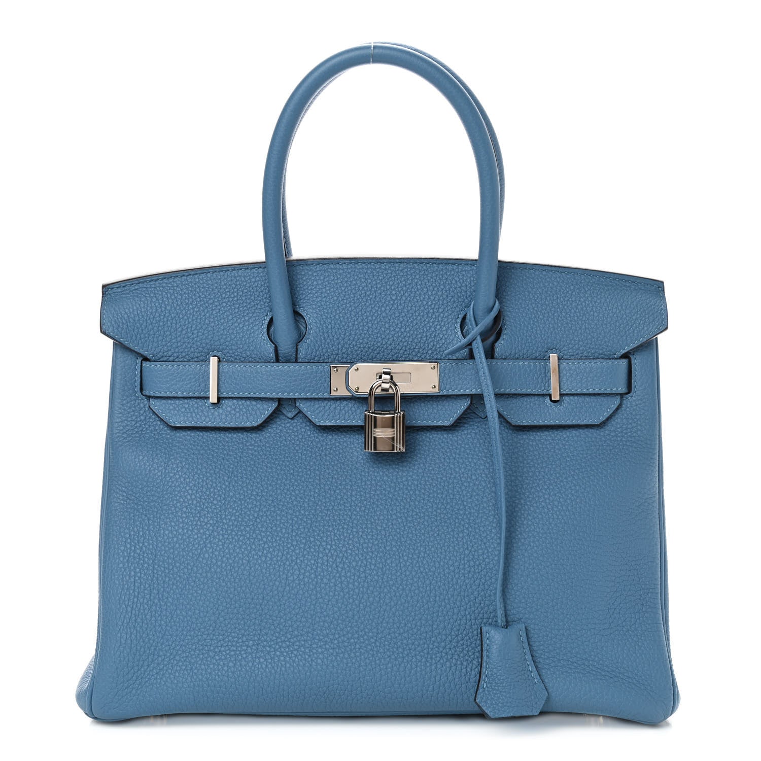 Hermes Togo Birkin 30 Bleu Azur 1 of 10
