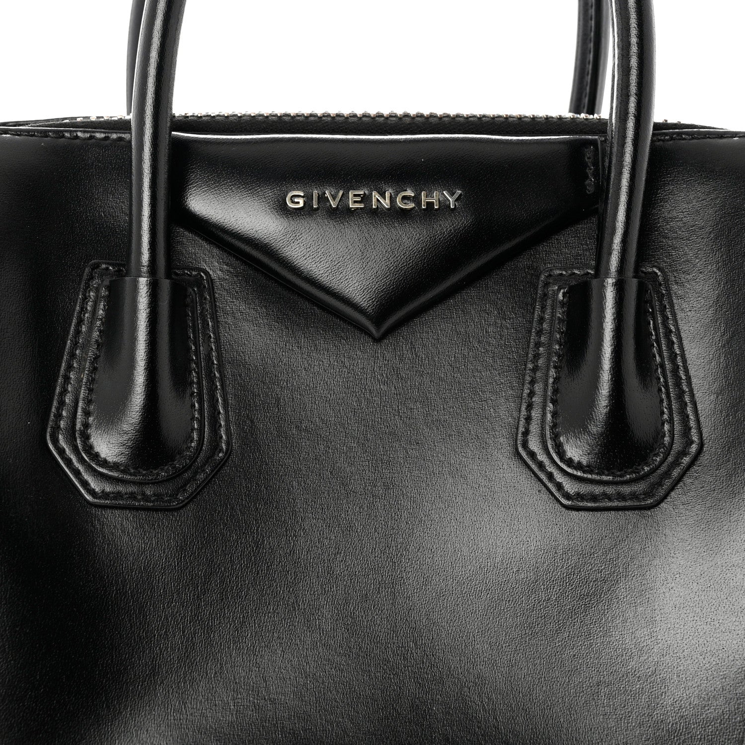 Givenchy Shiny Lord Calfskin Small Antigona Black 8 of 11