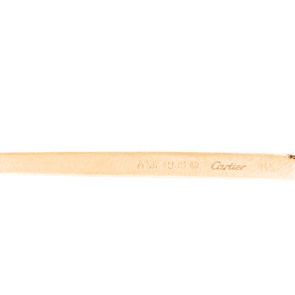 Cartier Metal Panthere De Cartier Sunglasses A13F49JS Gold Red 6 of 7