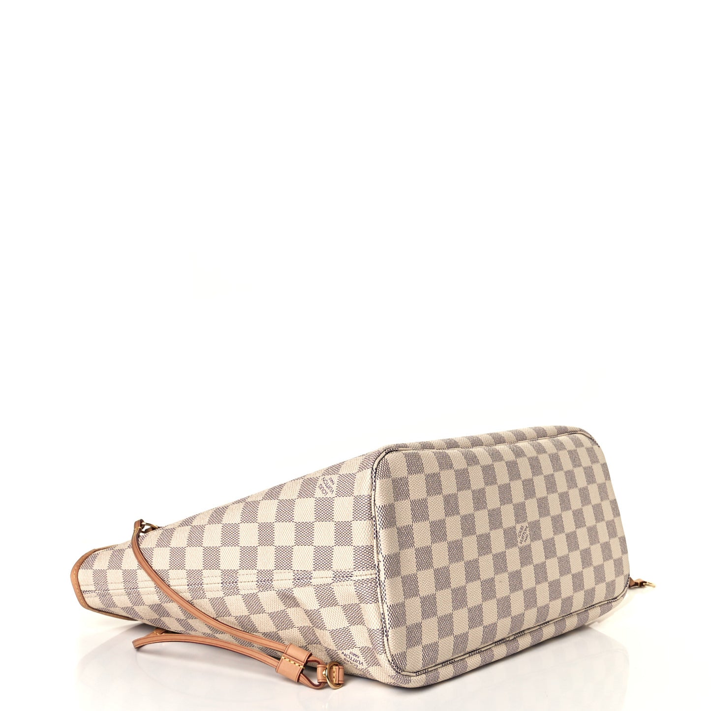 Damier Azur Neo Neverfull MM Rose Ballerine