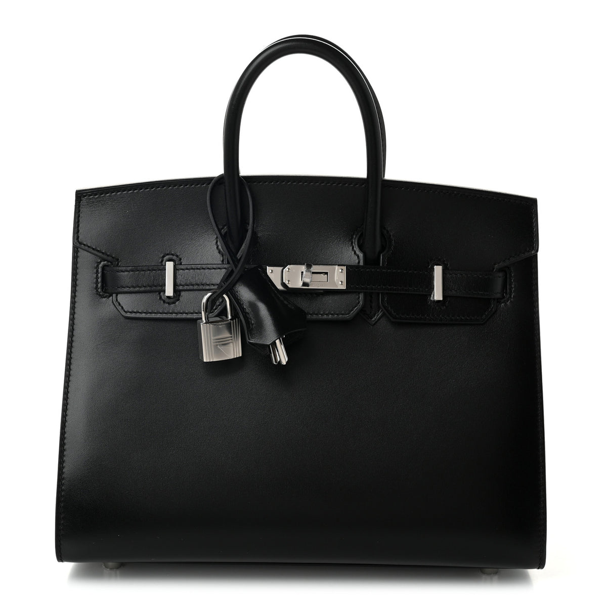 Hermes Box Birkin Sellier 25 Black 1 of 11
