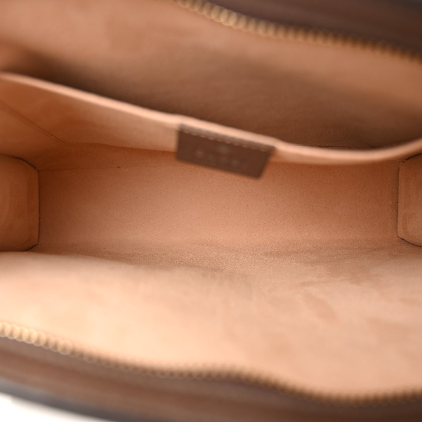 GG Supreme Monogram Web Ophidia Pouch Brown