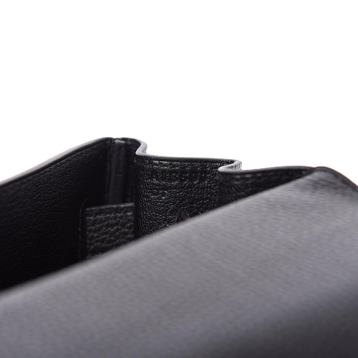 Togo Matte Alligator Kelly Retourne Touch 28 Black