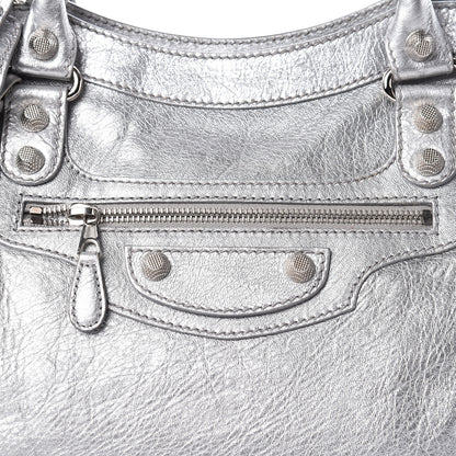 Balenciaga Agneau Giant 12 Silver Hardware City Gris Aluminum 9 of 11