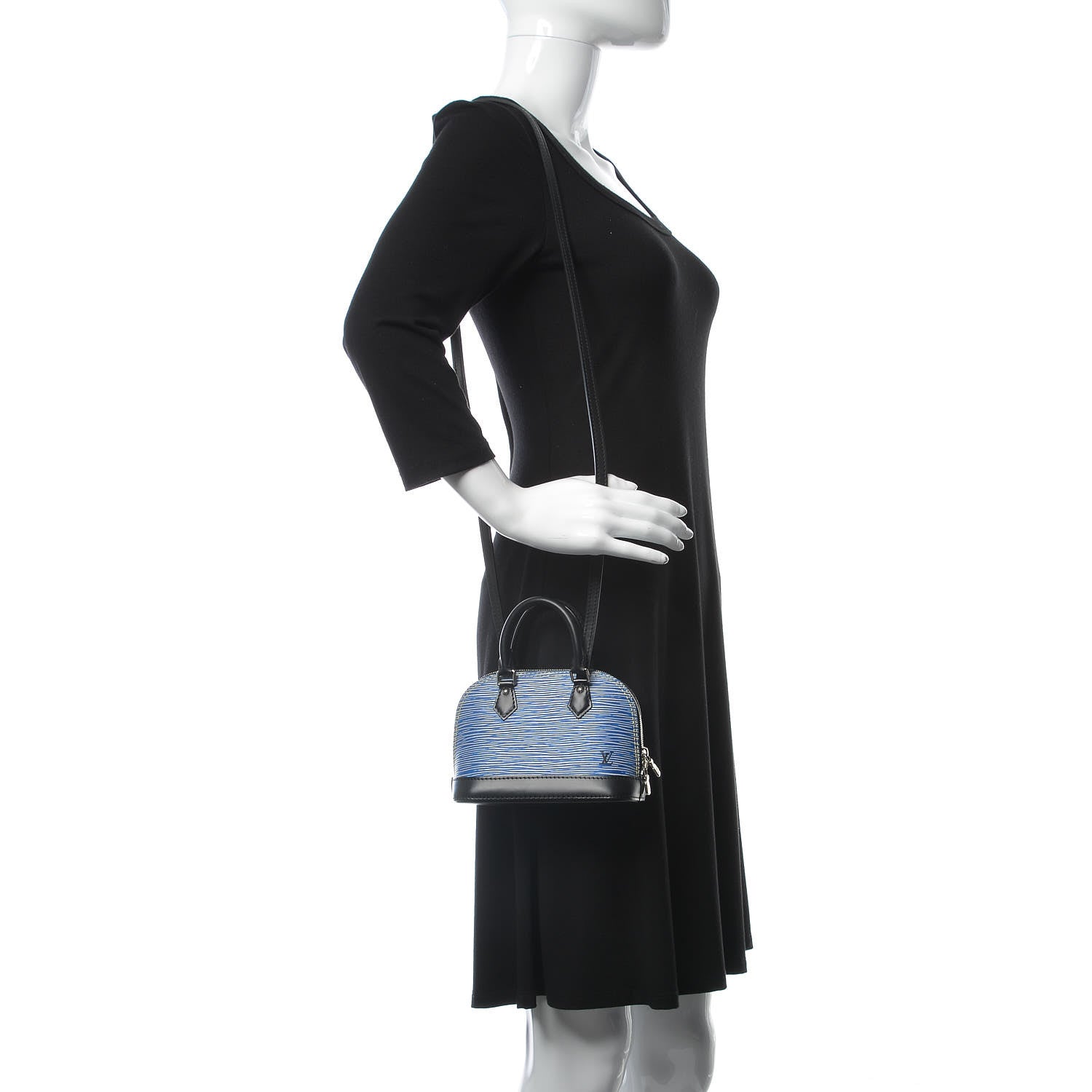 Louis Vuitton Epi Nano Alma Denim Light 2 of 7