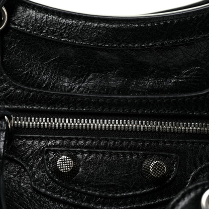 Balenciaga Agneau Arena Neo Cagole Handbag XS Black 6 of 8