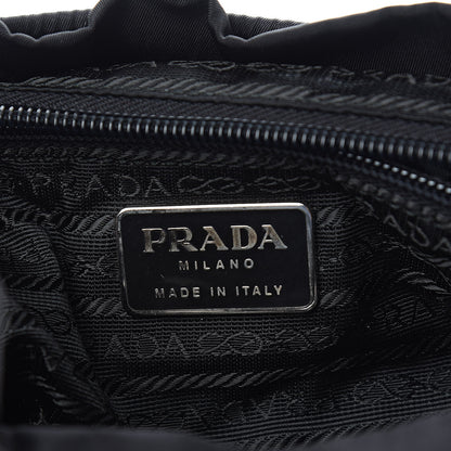 Prada Nylon Vela Medium Backpack Black 6 of 12