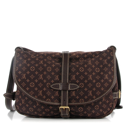 Louis Vuitton Monogram Mini Lin Saumur Ebene 1 of 7