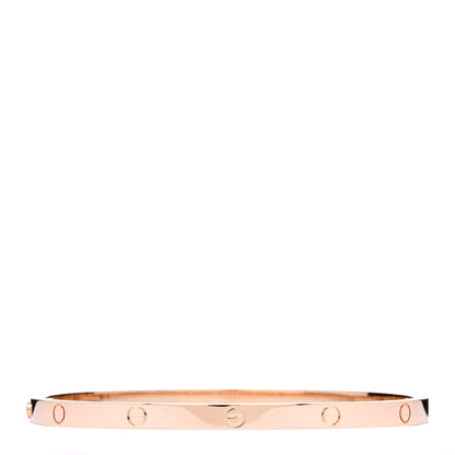 Cartier 18K Pink Gold Small LOVE Bracelet 16 2 of 4