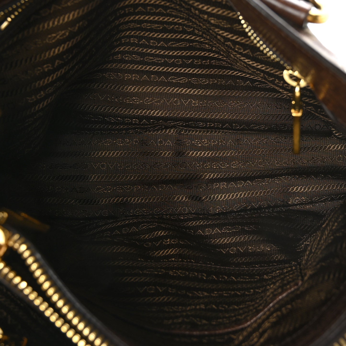 Vitello Shine Shopping Satchel Bruciato