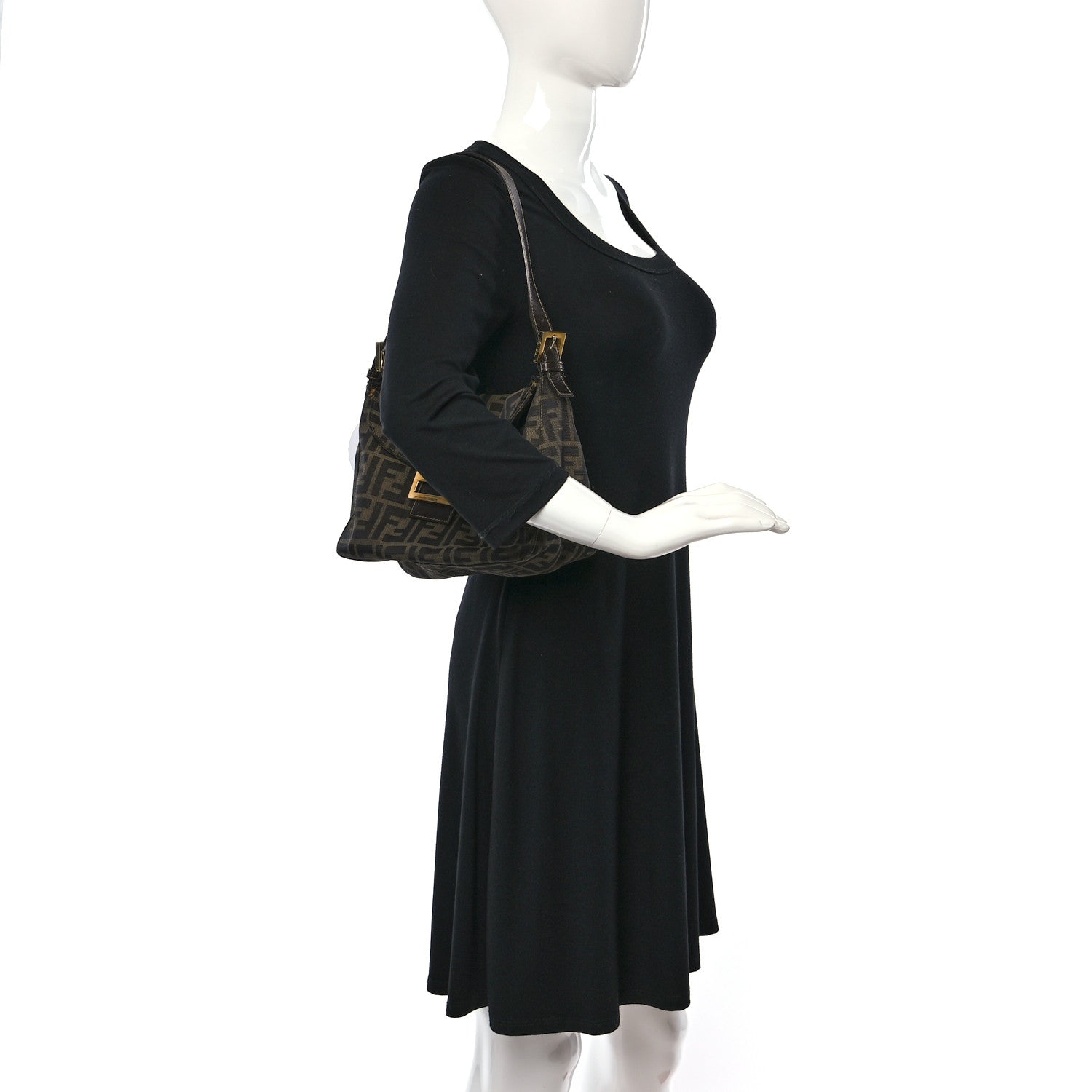 Fendi Zucca Mama Baguette Tobacco 3 of 11