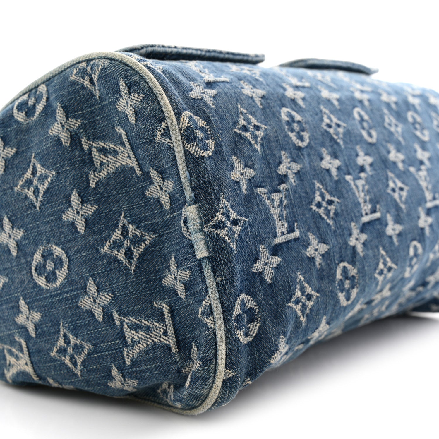 Louis Vuitton Monogram Denim Neo Speedy Blue 9 of 12