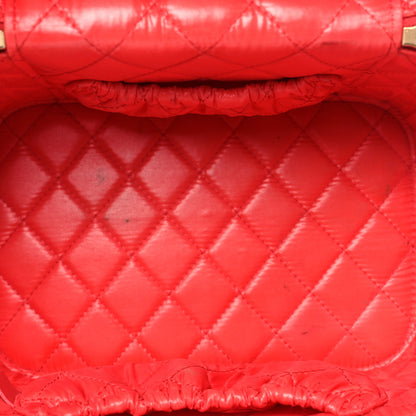 Chanel Caviar Quilted Large Vanity Pouch Red 6 of 12