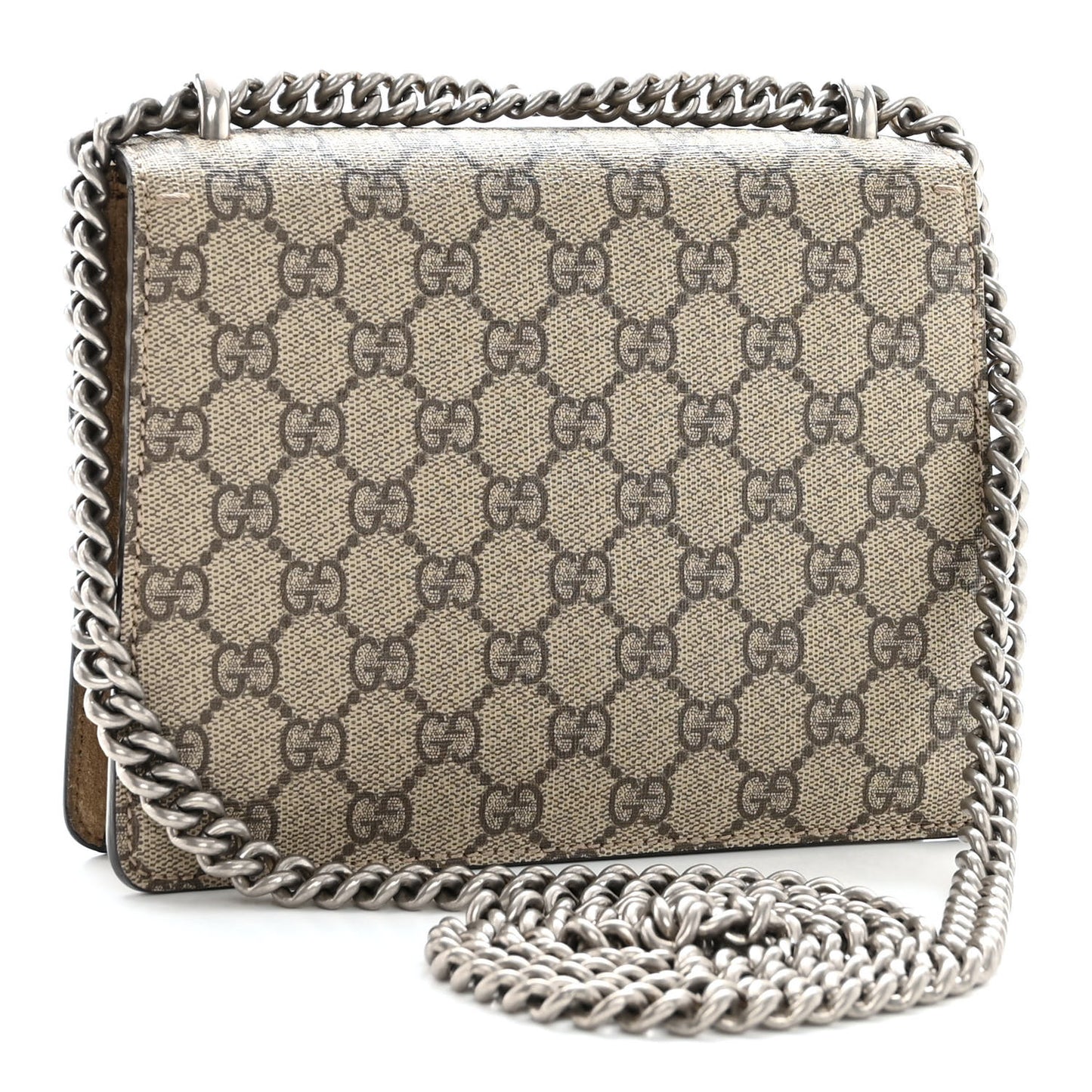GG Supreme Monogram Mini Dionysus Shoulder Bag Taupe