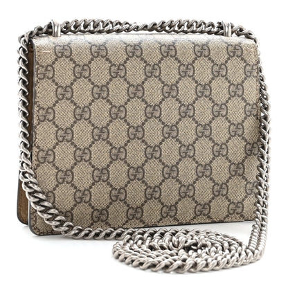 Gucci GG Supreme Monogram Mini Dionysus Shoulder Bag Taupe 3 of 13