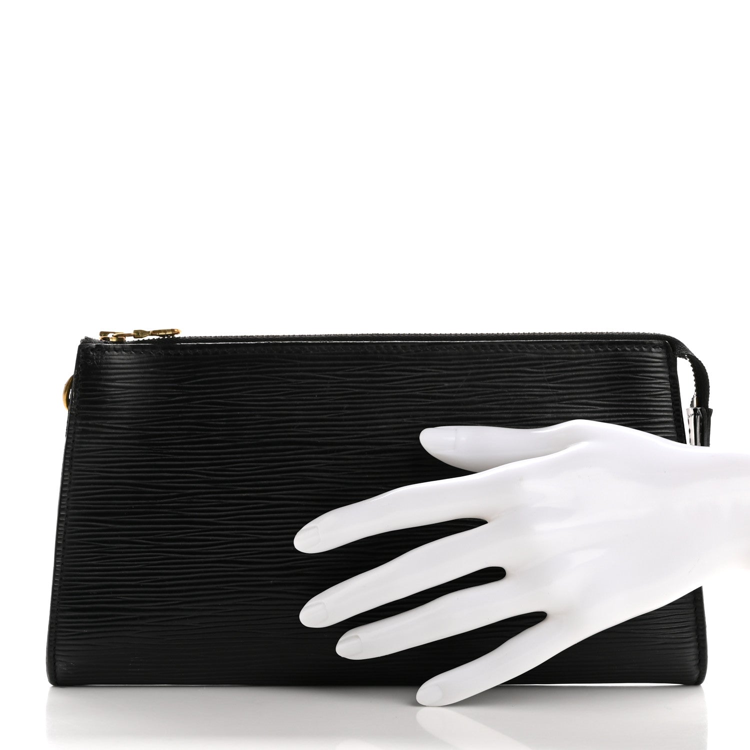 Louis Vuitton Epi Pochette Accessories 24 Black 2 of 9