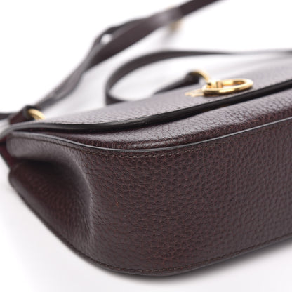 Mulberry Small Classic Grain Calfskin Mini Amberley Flap Oxblood 7 of 10