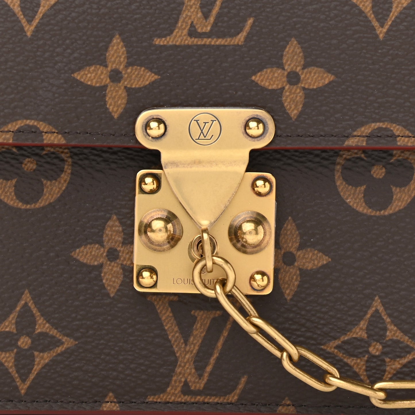 Monogram S Lock Belt Pouch MM