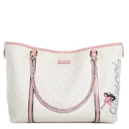 Gucci GG Plus Monogram Mermaid Medium Joy Tote Pink 1 of 8
