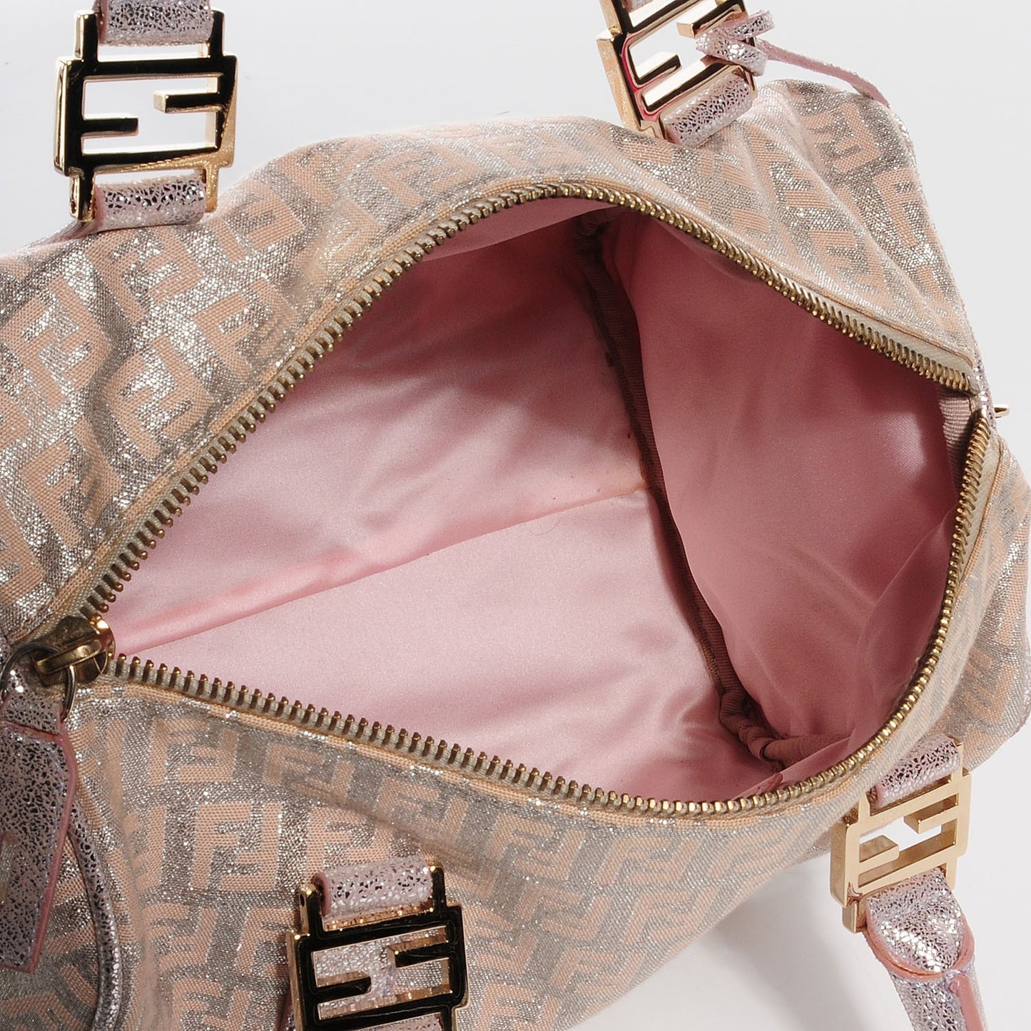 Zucchino Suede Small Forever Boston Cipria Argento Grigio