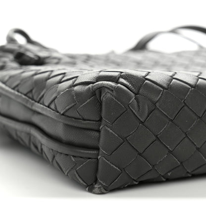 Bottega Veneta Nappa Intrecciato Nodini Crossbody Messenger New Light Grey 8 of 11