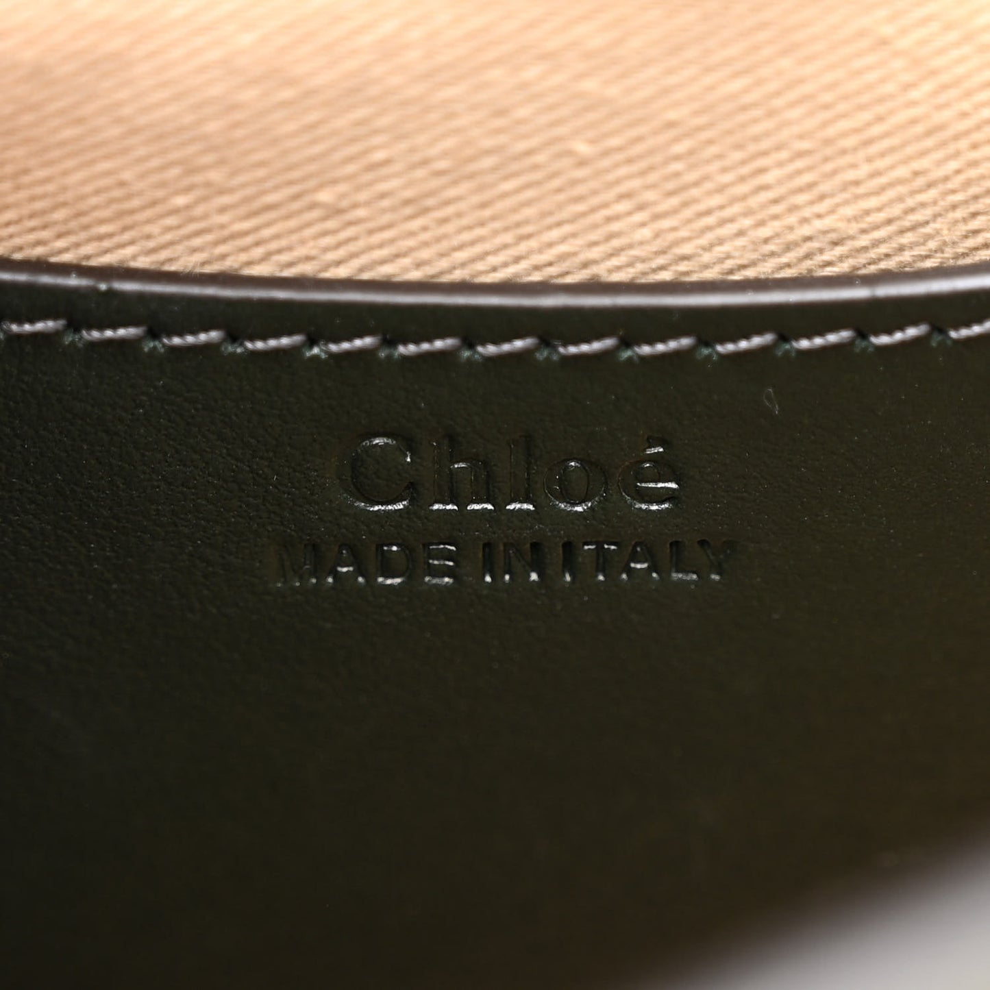 Calfskin Suede Small Tess Bag Deep Forest