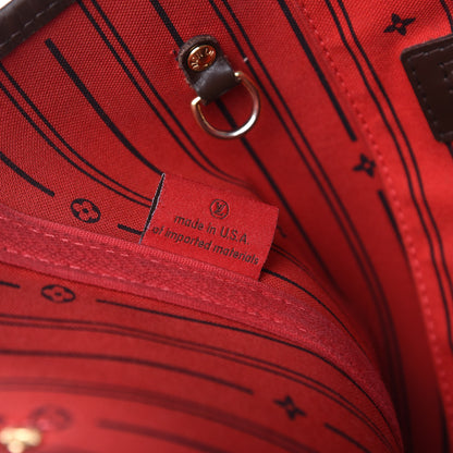 Louis Vuitton Damier Ebene Neverfull MM 7 of 21