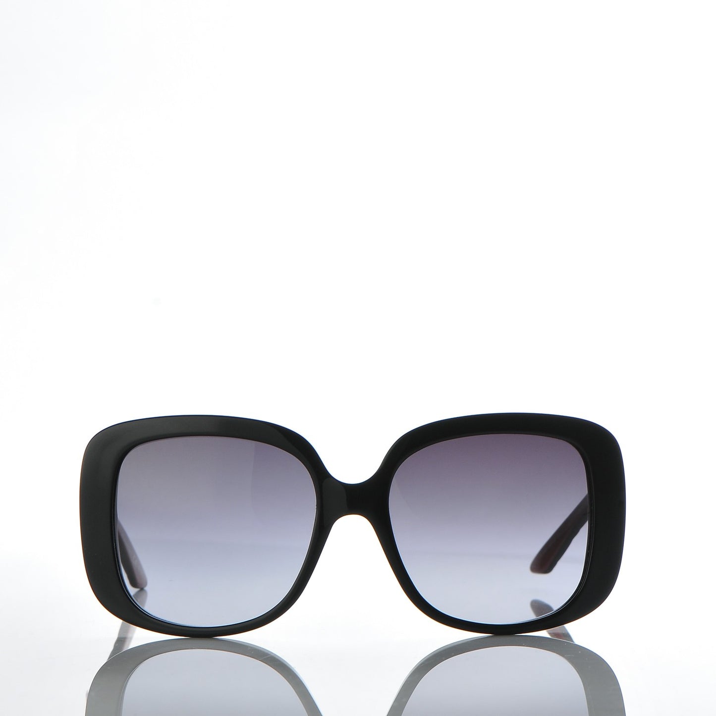 Resin Cannage Dior Lady Lady 1 Sunglasses Black Red