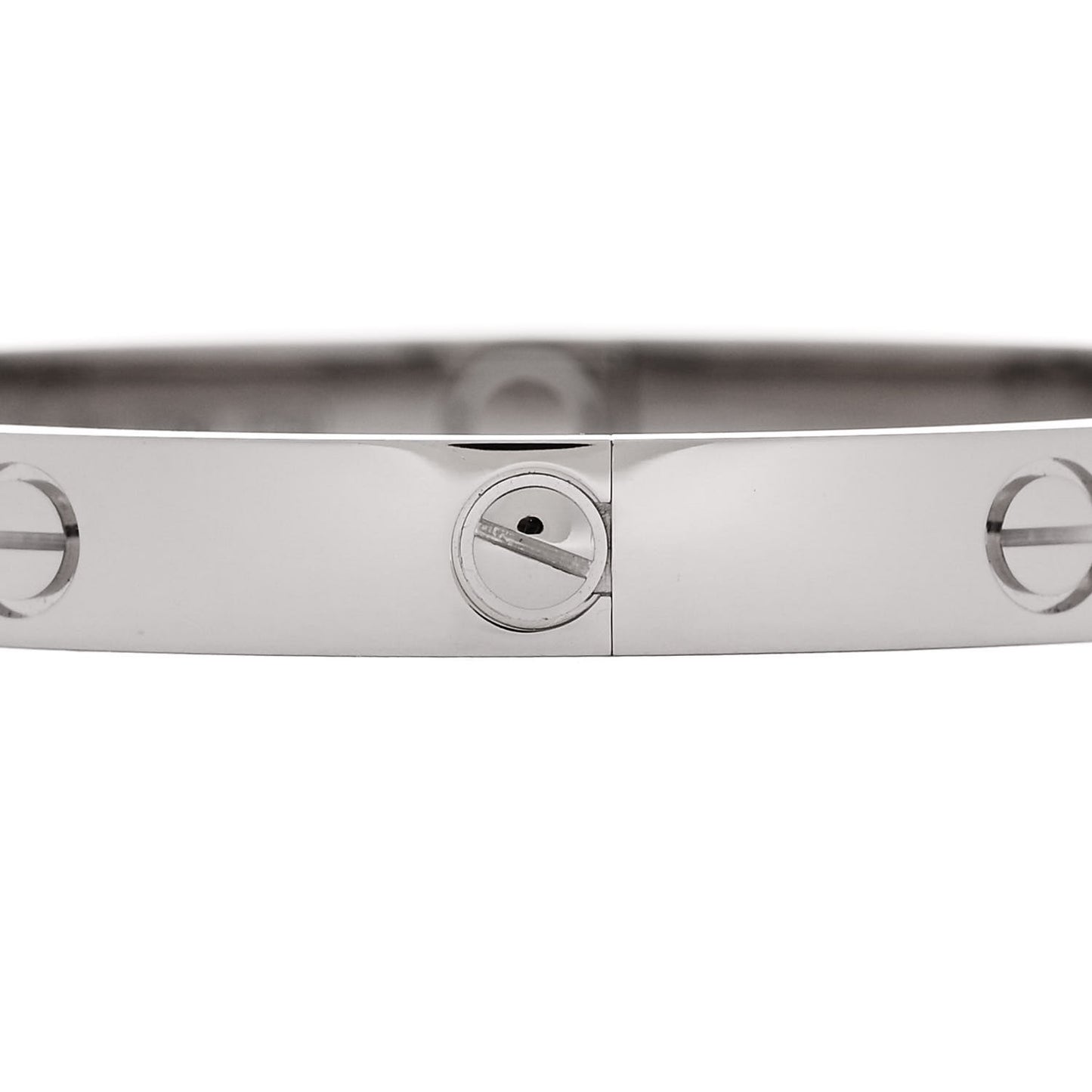 18K White Gold LOVE Bracelet 18