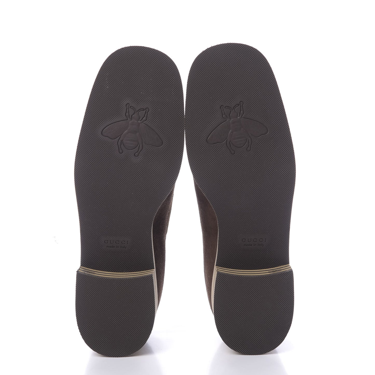 Velvet GG Monogram Thompson Derby Loafers 37 Vintage Cocoa Brown