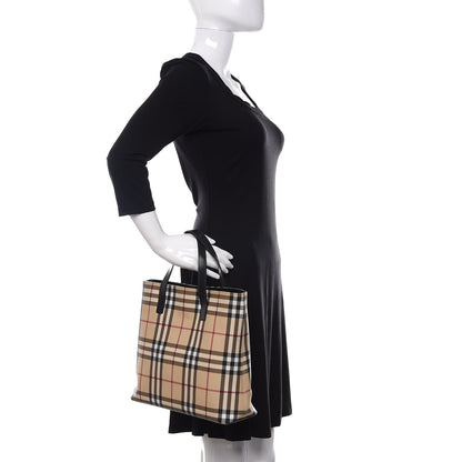 Burberry House Check Medium Tote Black 2 of 14